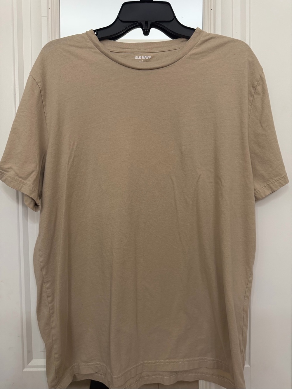 Old Navy Men’s Short-Sleeve Crewneck T-Shirt in Tan